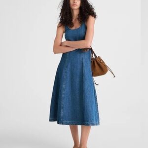 Madewell Denim Maxi Dress